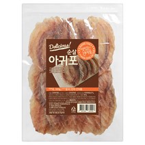 해맑은푸드 조미 순살 아귀포 대, 300g, 1개
