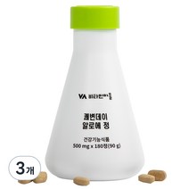 비타민마을 쾌변데이 알로에 정 90g, 180정, 3개