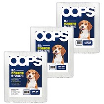 웁스 강아지 배변패드 슈퍼형 라벤더향 30p, 30개입, 3개