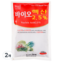 화미 바이오핵산 2.5%, 500g, 2개