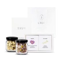 꽃을담다 미니꽃차 2종 세트, 구절초꽃 3g + 아카시아꽃 3g, 1세트