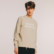 배럴 유니섹스 서퍼스 클럽 맨투맨