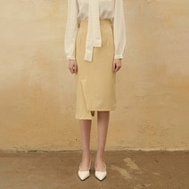 리올그 OBLIQUE LINE BALANCE SKIRT