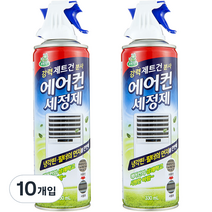 청개구리 에어컨 세정제, 330ml, 10개