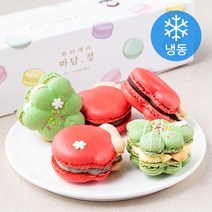마담정 크리스마스 마카롱 120g (냉동), 1세트