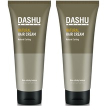 다슈 데일리 내추럴 내림머리 헤어 크림, 2개, 150ml