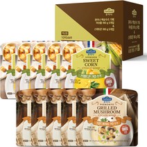 폰타나 그릴드 머쉬룸 수프 180g x 5p + 스위트콘 크림 수프 180g x 5p 전용 패키지, 1세트