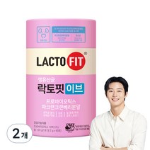 락토핏 이브 유산균, 120g, 2개