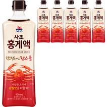 사조 홍게액, 6개, 900ml