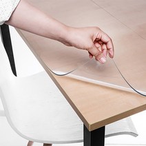 쾌청 식탁용 테이블 매트, 투명, 가로 90cm x 세로 180cm x 두께 2mm, 1개