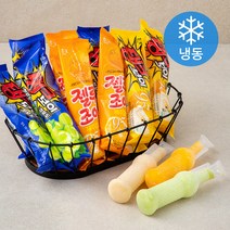 해태제과 국가대표 아이스크림 3종 세트 (냉동), 1세트, 탱크보이배맛 5p + 젤로조아감귤 5p + 탱크보이청포도 5p