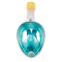 에이치머스 워터 스노클링 마스크, 화이트그린