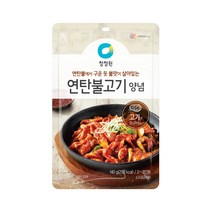 청정원 고메레시피 연탄불고기 양념, 140g, 1개