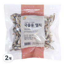 이미지 국물용 중대멸 멸치, 180g, 2개
