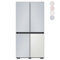 [색상선택형] 삼성전자 비스포크 프리스탠딩 4도어 냉장고 RF85A9881AP 825L 방문설치