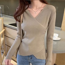 루나걸 여성용 브리즌 언발 니트