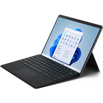 마이크로소프트 2022 서피스 프로 8 13, 256GB, 8PT-00030/QJW-00017, 블랙, 코어i5, 16GB, WIN11 Home
