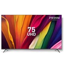 PRISM 4K UHD TV, 190.5cm(75인치), PT750UD, 벽걸이형, 방문설치