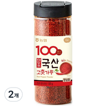 농협 태양초 고춧가루 양념용, 120g, 2개