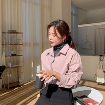엔비룩 여성용 베이스 더블 셔츠