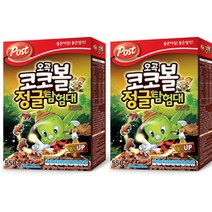 포스트 오곡 코코볼 정글탐험대 시리얼, 550g, 2개