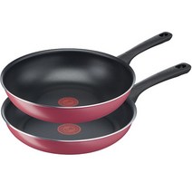테팔 에브리데이 테이스티 프라이팬 2종 세트, 프라이팬 28cm + 볶음팬 28cm