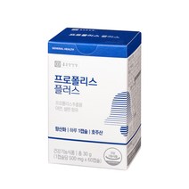 종근당건강 와일드비 프로폴리스 플러스, 60정, 30g, 1개