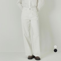 ELLE GIRL 세미와이드 스트레이트핏 데님 팬츠