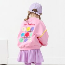 아동용 필링굿맨투맨 티셔츠 WD1UTS03