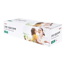 코멧 더블지퍼백 특대형 단일팩, 60매