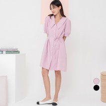 ELLE GIRL 빅카라 미니 원피스