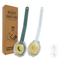 머글리 등밀이 때수건 2종 세트, 다크그린, 아이보리, 1세트