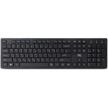 TG삼보 USB 유선 키보드 + 키스킨 세트, 블랙(키보드), TG-K500U, 일반형