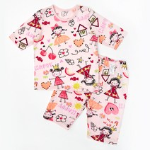 유니프랜드 아동용 말괄량이 변화지 7부 내의세트