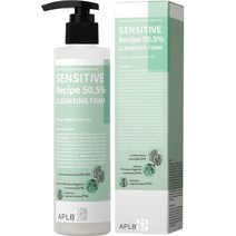 에이플비 센서티브 레시피 50.5% 클렌징폼, 1개, 200ml