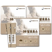 [산업연구원김동수] 전통발효연구원 38효소, 3g, 90개입