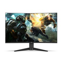 글로벌전자 68.58cm Full HD 75Hz 커브드 베젤리스 게이밍 모니터, GX27(무결점)