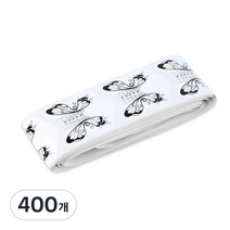 메이브라운 손톱연장 젤네일 종이폼, 오벌라인, 400개