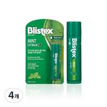 블리스텍스 민트 립밤 4.25g, 4개