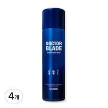 위거 닥터블레이드 면도기 세정제 230ml, 1개입, 4개