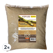 미다온 비정제 설탕, 5kg, 2개