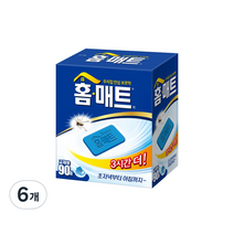 홈매트 매트형 모기퇴치제 리필 90매, 90g, 6개