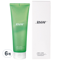 알엔더블유 올인원 알로에 진정 수딩젤, 250ml, 6개