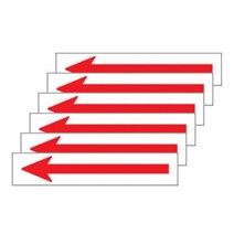아트사인 화살표 표지판 레드 1901, 6개