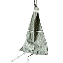 노랜드 일본식 앞치마, 땡떙이 (카키), 1개