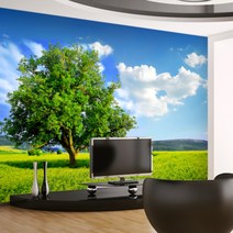 프렌체 들판에서 뮤럴벽지, 혼합 색상