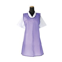 에이앤지 우레탄 앞치마 원피스형, 반투명 보라, 1개