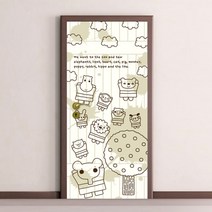 뭉키데코 에어프리 아트도어 시트지, go to zoo