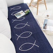 아포아룸 아이피쉬 퀼팅 쇼파패드 70x240cm