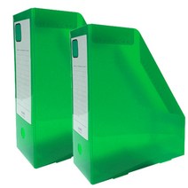 희망화일 심플화일정리박스, 연두, 2개입